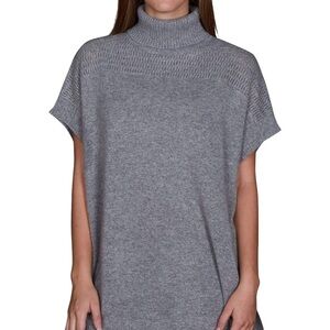 Velvet by Graham & Spencer 100% Cashmere Poncho Sweater